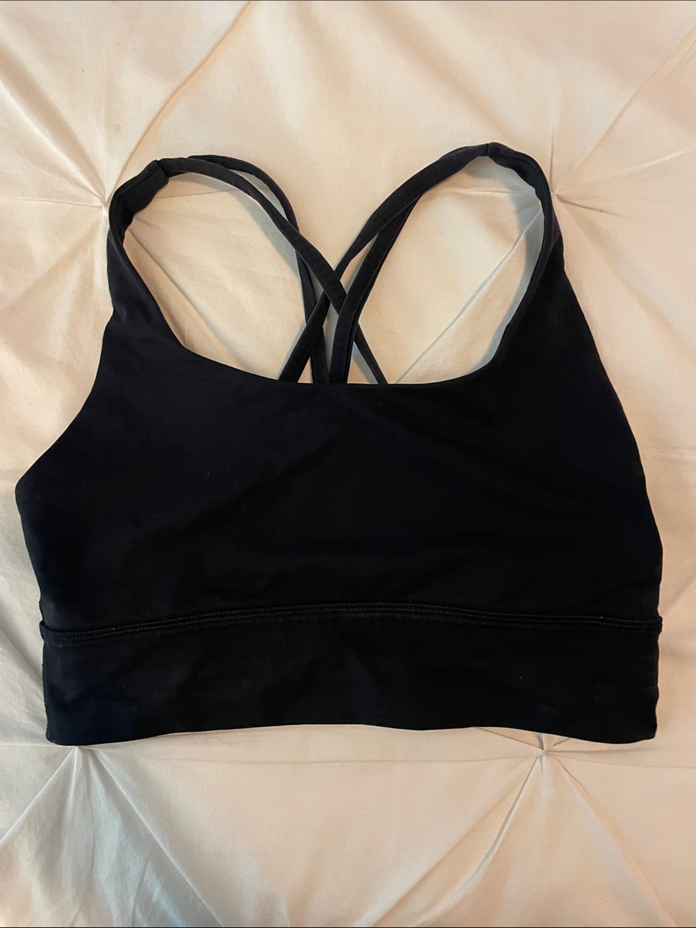 lululemon athletica Black Strappy Low-Impact Sports Bra